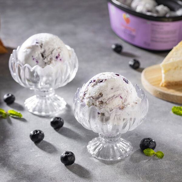 Blueberry Cheesecake Ice Cream at Great God, Pune